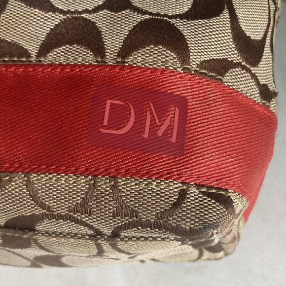 Coach Mini Bag Signature Woven Monogram with Legacy Stripe - Picture 13 of 13